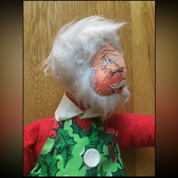 RARE Vintage Mobilitee Annalee Christmas Holiday 20” Santa Claus, Made In USA - Picture 6 of 6